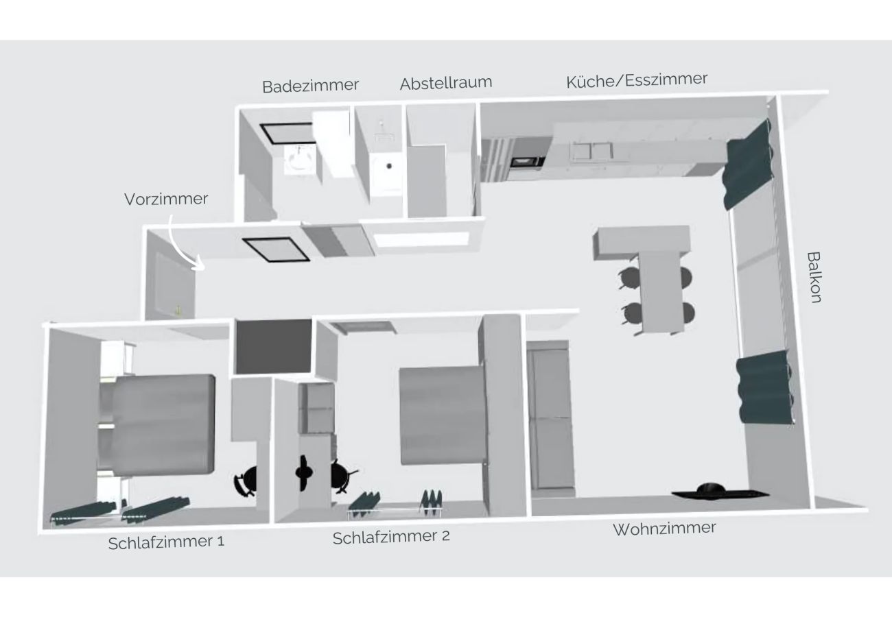 Ferienwohnung in Schladming - Hochwertiges Apartment im Stadtzentrum