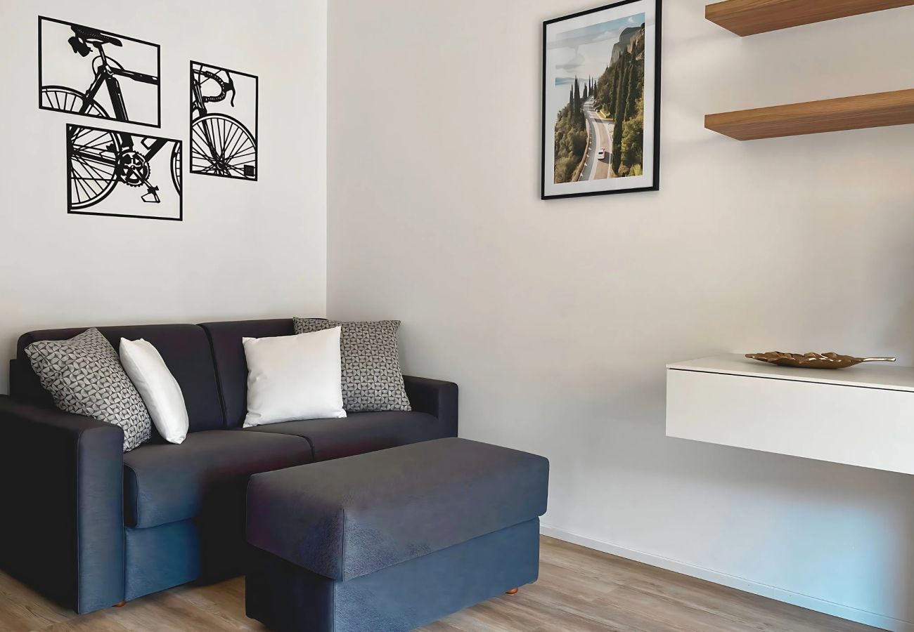 Ferienwohnung in Riva del Garda - Design-Apartment in ruhiger Wohngegend 